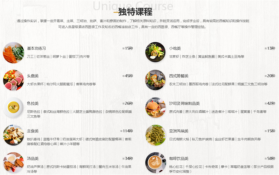 江苏排名前5的西餐料理主厨班