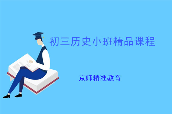 初三历史小班精品课程