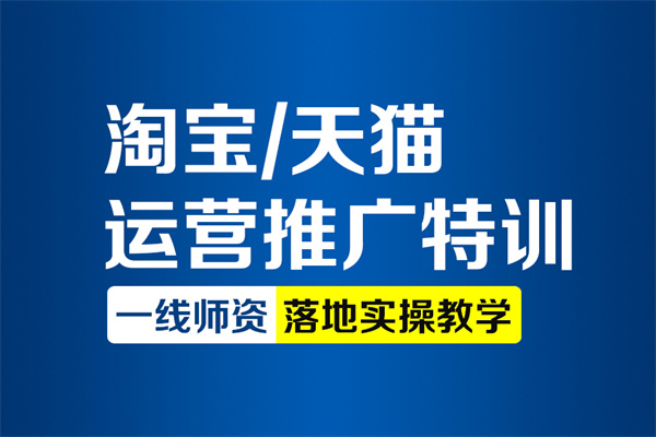 淘宝/天猫运营推广精修班